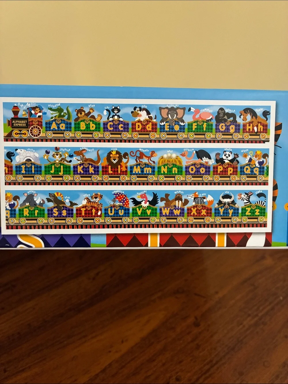 Melissa & Doug - ALPHABET EXPRESS FLOOR PUZZLE (27 pieces)